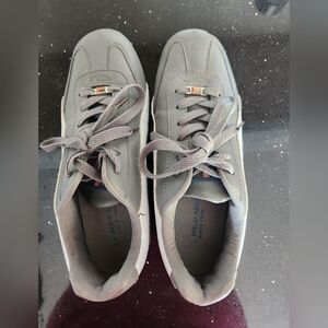 Gray And White Men's U.S. Polo Assn. Sneakers